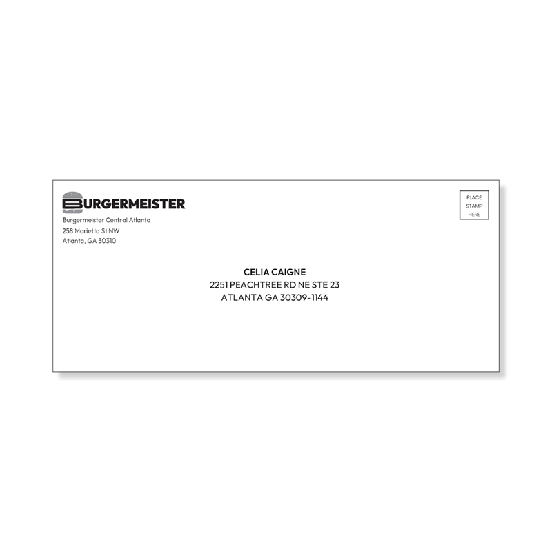 Show details for #10 Envelope (Batch Upload)