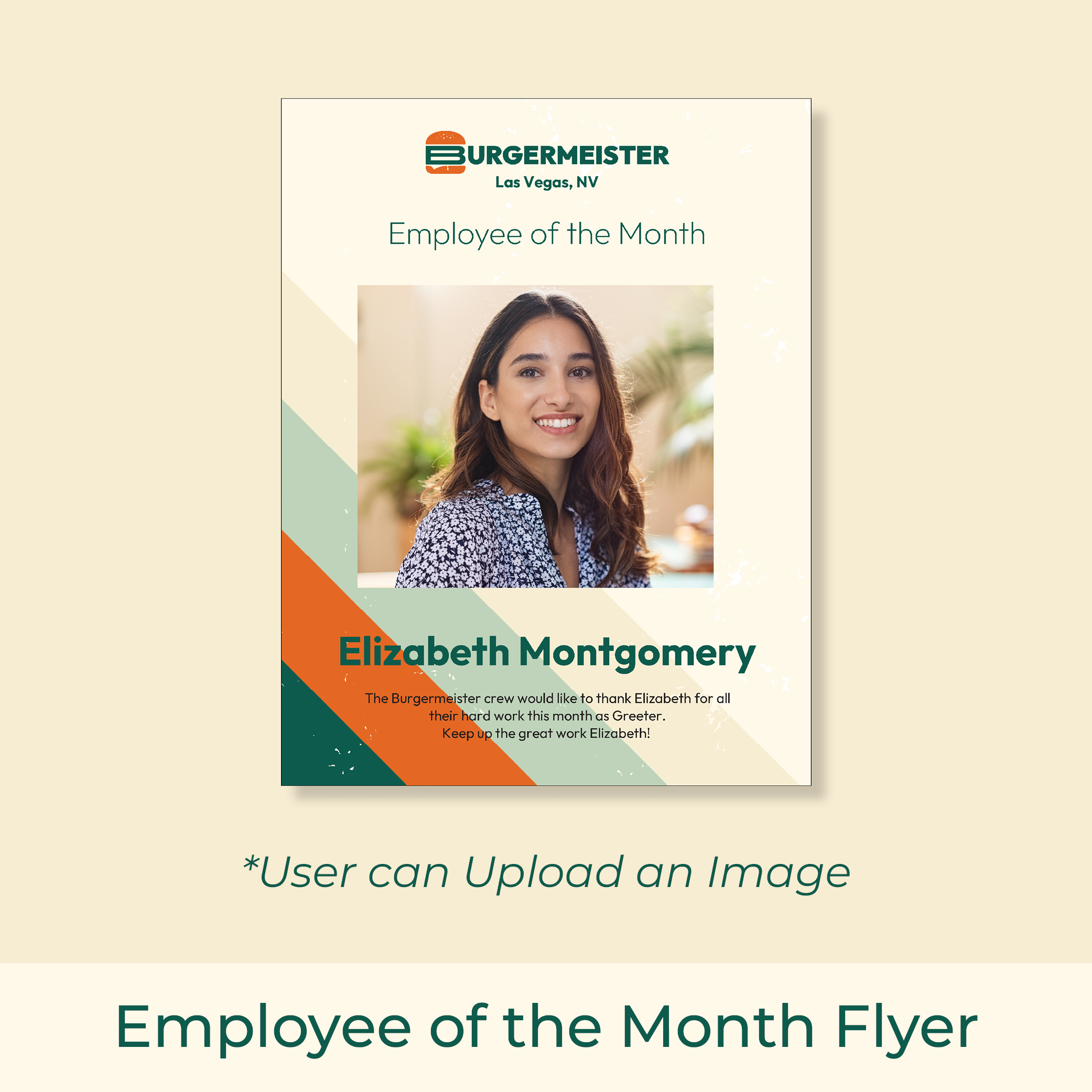 Employee of the Month Flyer