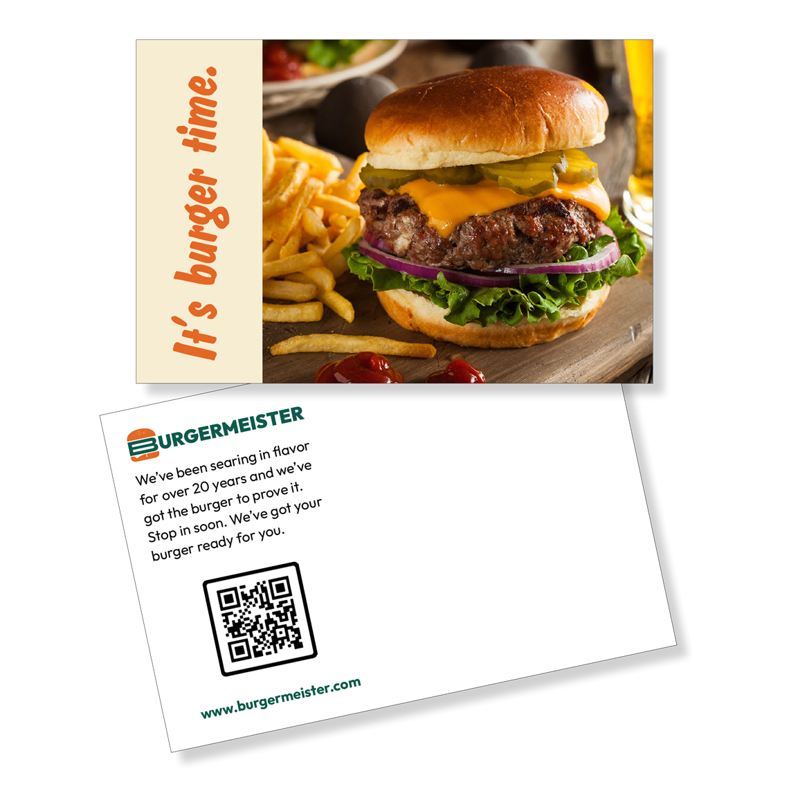 Show details for Custom Postcard Upload - Multipart product with PDF profile and multi-versioning