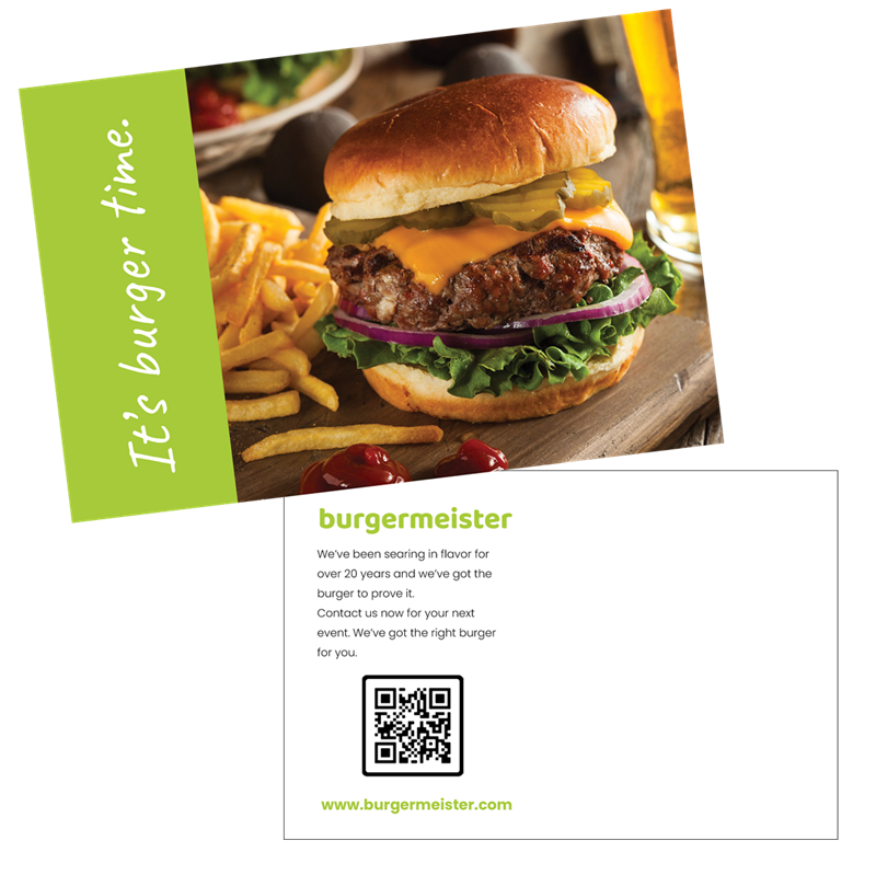 Show details for Custom Postcard Upload - Multipart product with PDF profile.