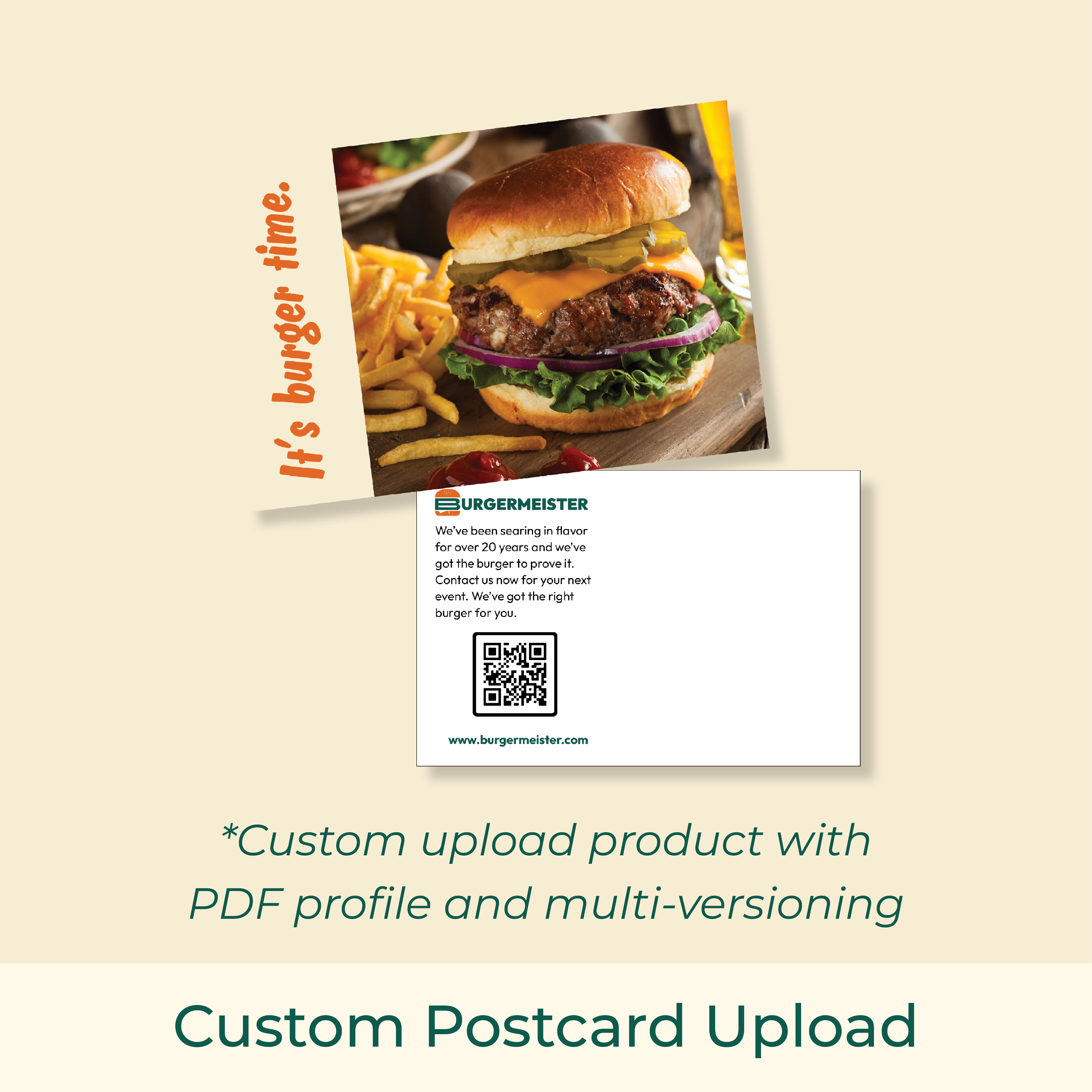 Custom Postcard Upload