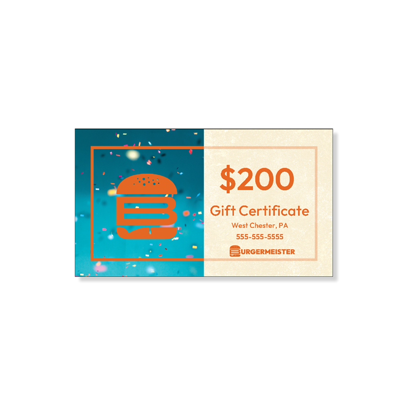 Show details for Gift Card - select dollar amount from dropdown