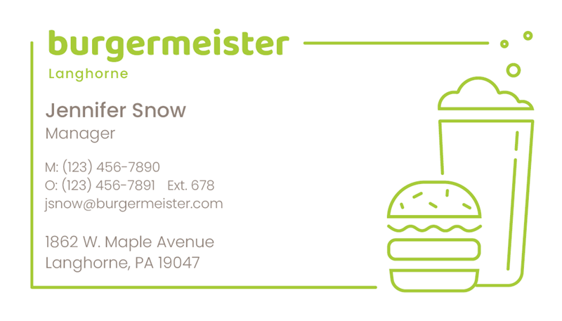 Show details for Business Card (Employee) - with optional auto-populated phone number