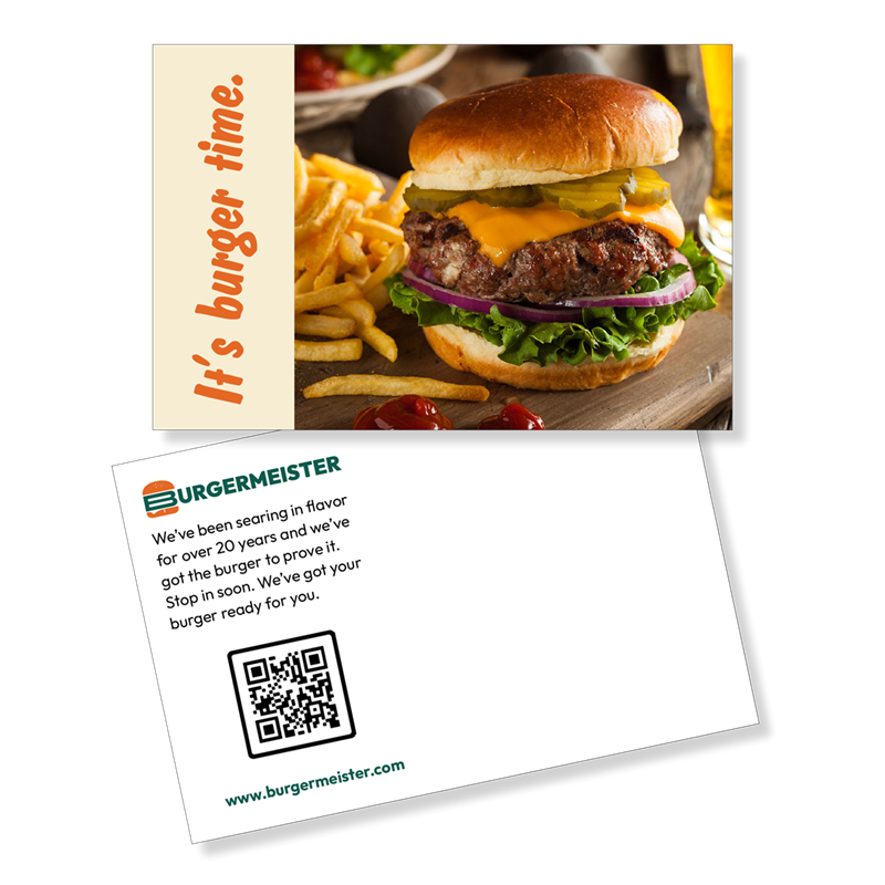 Show details for Custom Postcard Upload - Multipart product with PDF profile and multi-versioning
