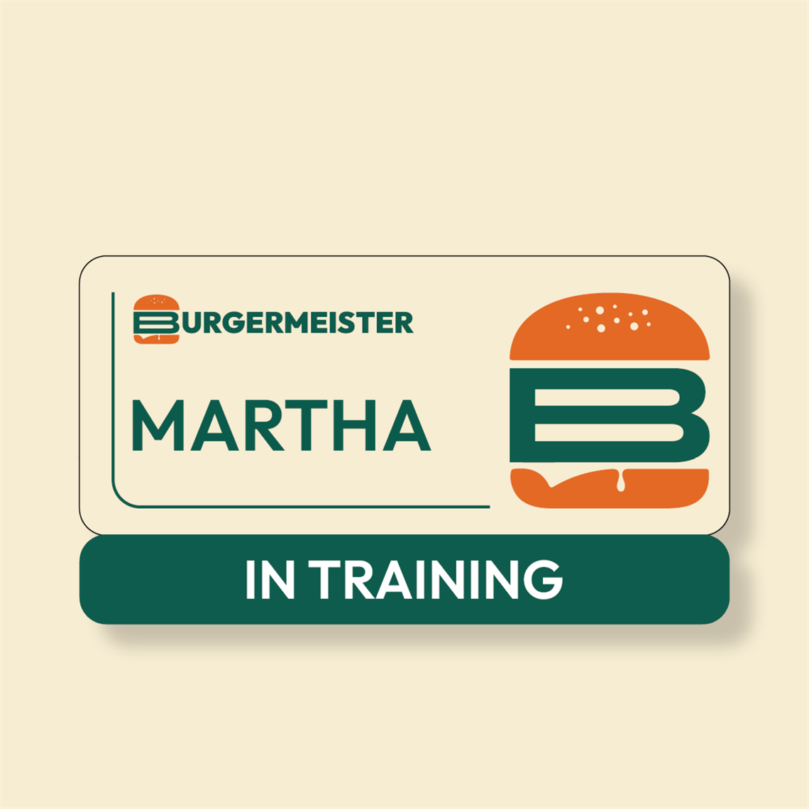 Show details for Name Tags - In Training
