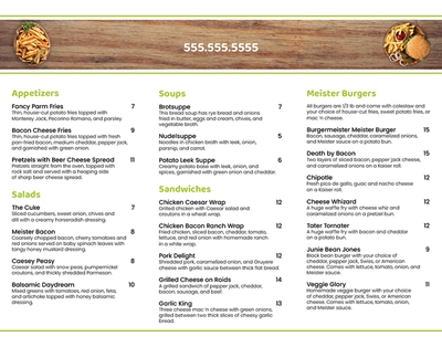 Picture of Take-out Menu