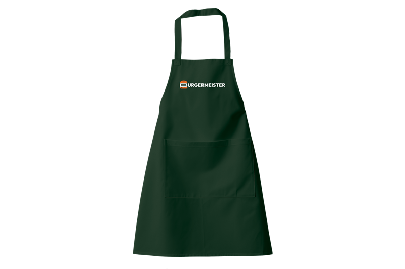 Show details for Dark Green Employee Apron - Order different quantities of different sizes at one time.